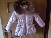 Piękna ciepła zimowa kurtka dziewczynka 98 Klaudynka-obniżka ceny