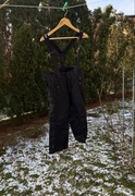 Spodnie narciarskie ski trousers czarne black Campus M/38 unisex