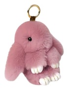 Słodki brelok puszysty królik króliczek
