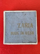 Pudełko na Zegarek  " ZARIA "