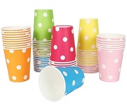 Jednorazowe kubki papierowe 120 szt.