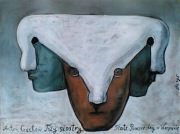 Stasys Eidrigevicius Trzy siostry Antoni Czechow