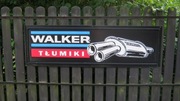 Walker tłumiki szyld reklamowy