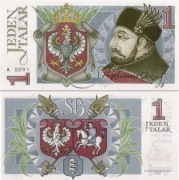 1 Talar - S. Batory - Projekt studyjny banknotu A. Heidricha - druk PWPW