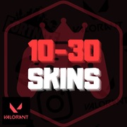 KONTO VALORANT | GWARANTOWANE 10-30 SKINÓW | PEŁNY DOSTĘP