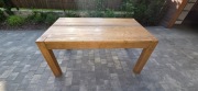 Stół lity drewniany świerkowy, szczotkowany. 