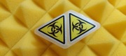 UMBRELLA CORPORATION BIOHAZARD NAKLEJKA STICKES