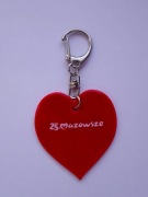 Kolekcjonerski brelok odblaskowy - 25 lat Mazowsze