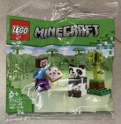 LEGO MINECRAFT 30672 STEVE I MALA PANDA