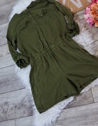 NEXT CIEMNOZIELONY KOMBINEZON KHAKI 16 LAT 