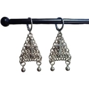 handmade kolczyki kolczugi i krzyże stal chirurgiczna i stal nierdzewna