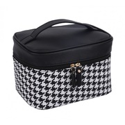 Kosmetyczka podróżna pepitka czarna