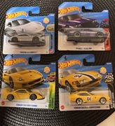 Hot wheels zestaw 4 sztuki Ferrari Porsche +TH