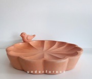 Poidło dla ptaków owadów gliniane