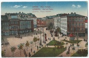 Lwów Lemberg Plac Halicki
