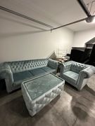 Komplet wypoczynkowy w stylu glamour