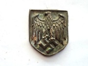 Niemcy; Wehrmacht - Tarcza z Hełmu Tropikalnego