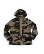 Kurtka Moro Militarna Cropp S/36 Parka Z kapturem Przejściowa