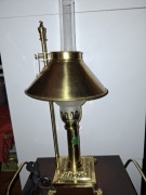 Lampa stołowa Orient Express, staroć vintage 