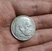 5 marek Niemcy Hindenburg 1935 ładny 