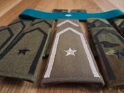 Pagony Straż Graniczna SG - chorąży - zestaw