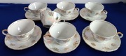 PORCELANA KAHLA SERWIS FILIŻANKI SPODKI