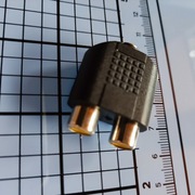 Przejściówka mini jack na chinch (RCA) żeńskie