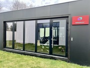 Siłownia kontenerowa, mobilne biuro