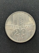 20 zł Wieżowiec i Kłosy 1973 mennicza