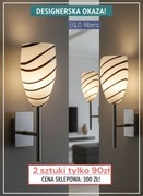 Para ekskluzywnych kinkietów EGLO Ribera – Komplet 2 szt. | NOWE