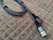 Solidny mocny Kabel Quick Charge USB 3.0 przedłużacz męski żeński 5GB 2m
