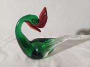 Szklana figurka ptaka