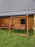 Huśtawka ogrodowa parapety szafki 