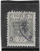 POCZTA POLSKA 5+5f nadruk