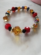 Bransoletka ze szkłem jubilerskim