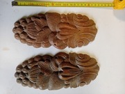 Dębowe aplikacje snycerskie