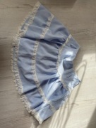 Piękna spódniczka Shein Coquette rozmiar L kolor błękitny baby blue