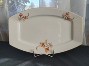 Duża Patera półmisek Ćmielów porcelana przedwojenna maki vintage