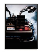 Delorean - Powrót do Przyszłości PLAKAT A3 - trzeci plakat GRATIS
