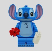Figurka Stitch z kwiatkiem i butelką – Minifigures