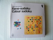 Gra Logiczna Sudoku, w której zamiast cyfr używa się kolorowych kulek