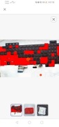 Klawisze wszystkie na zdjęciu Asus TUF  FX505 FX705 FX504