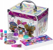 LOL Surprise! Duży zestaw kosmetyków do makijażu w kuferku dla dziewczynek