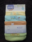 Body dziecięce 4 sztuki 0-3 miesiące 56-62