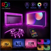 Taśma LED RGB, 1-4m USB, Bluetooth