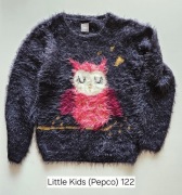 Sweter - sowa - rozm. 122