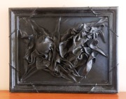 Obraz ze skóry monochromatyczny