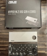 Karta ASUS Hyper M.2 x16 v4 generacji 4 PCIe 4.0/3.0 do szybkich dysków SSD
