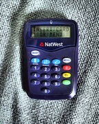 Stary terminal do kart NatWest 