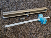 Flat Wall odpływ liniowy ścienny 90 cm, inox 2w1